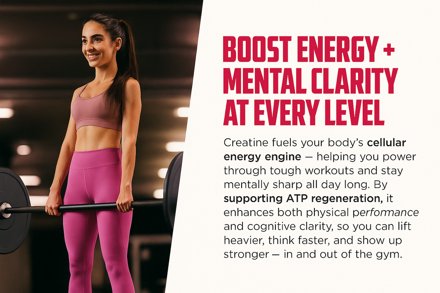 Reclaim Creatine for Women