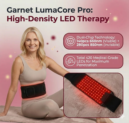 LumaCore Pro Red Light Therapy Belt