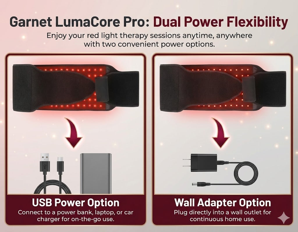 LumaCore Pro Red Light Therapy Belt