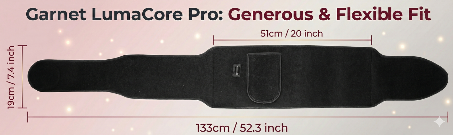 LumaCore Pro Red Light Therapy Belt