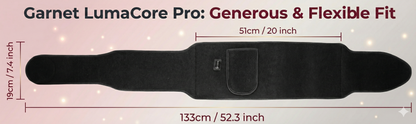 LumaCore Pro Red Light Therapy Belt